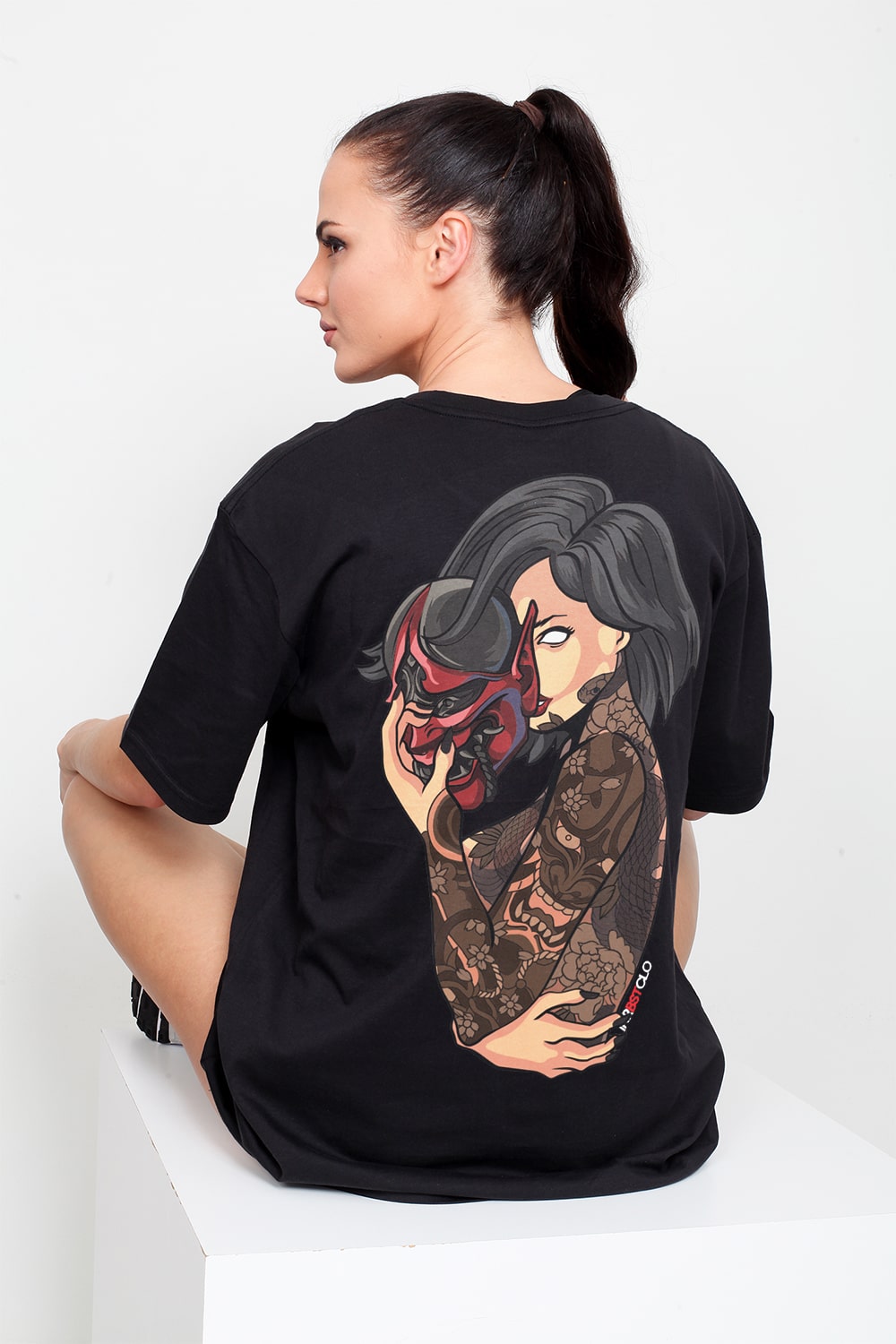 ONI MASK TEE image 0