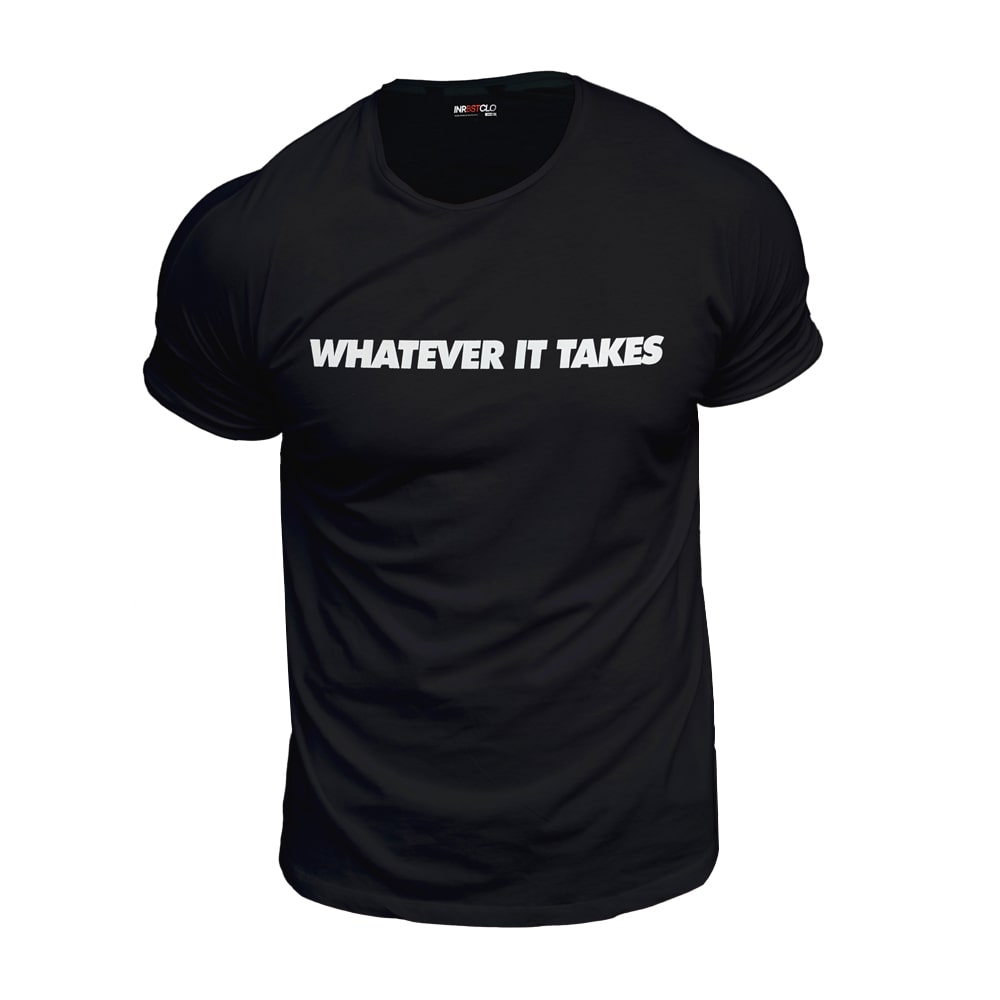 WHATEVER IT TAKES TEE - White/Black image 0