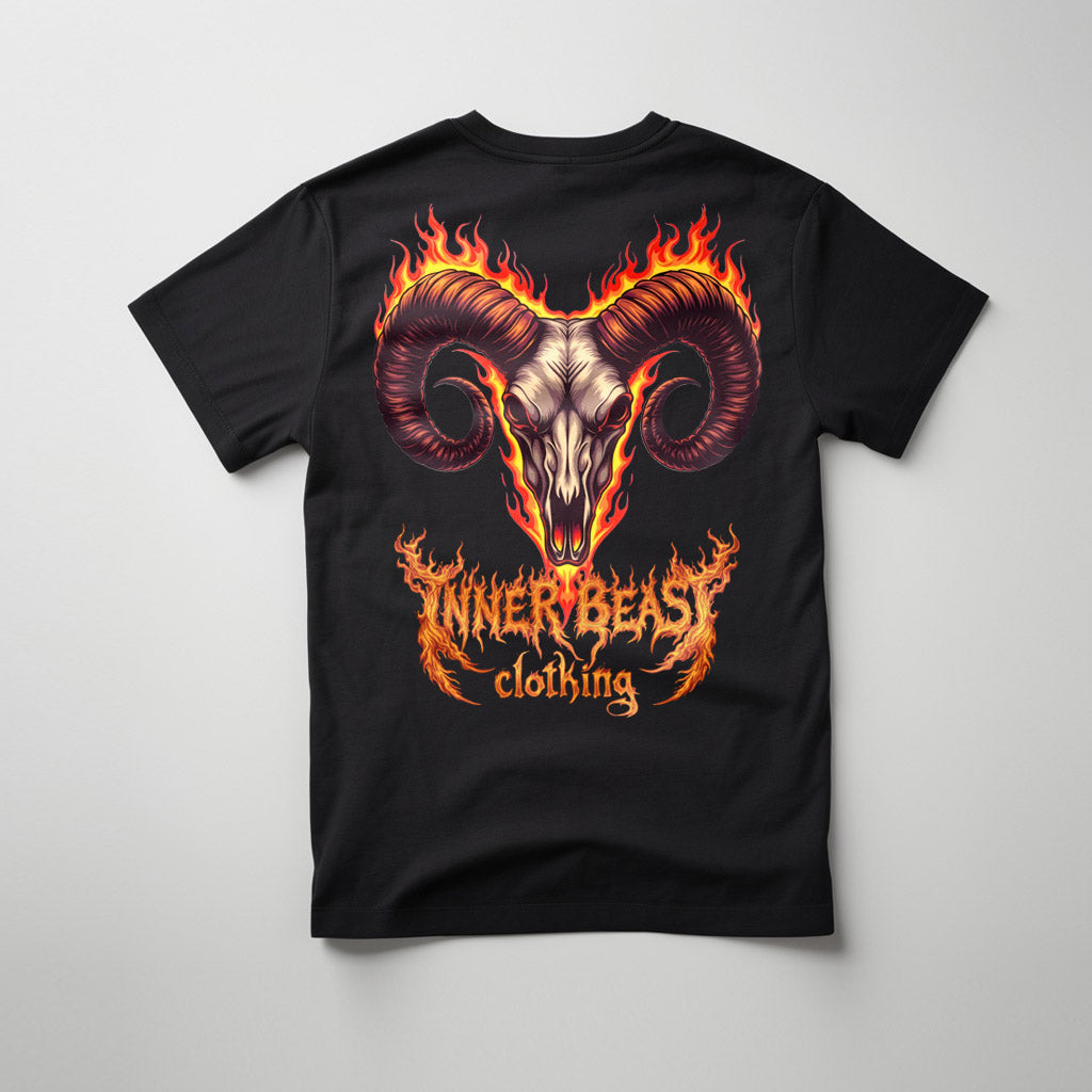 FLAMING RAM TEE image 0