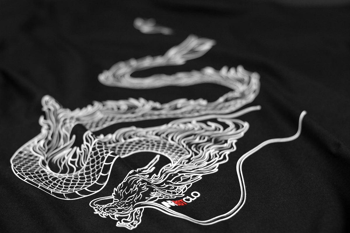 DRAGON OUTLINE TEE - X-LARGE image