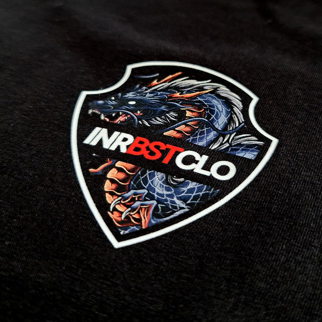 MIDNIGHT BLUE DRAGON PULLOVER HOODIE image 1
