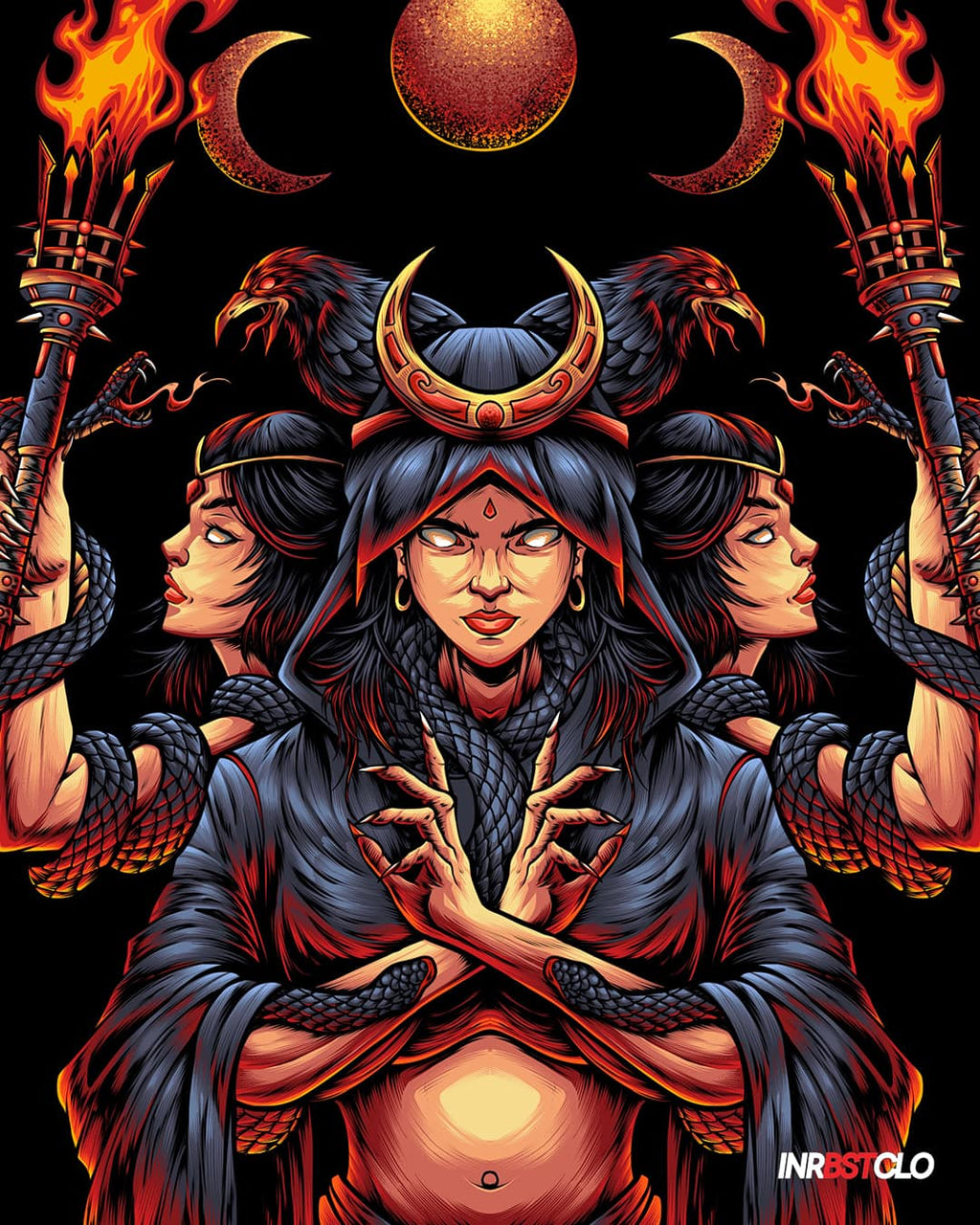 HECATE WITCH PULLOVER HOODIE image 1
