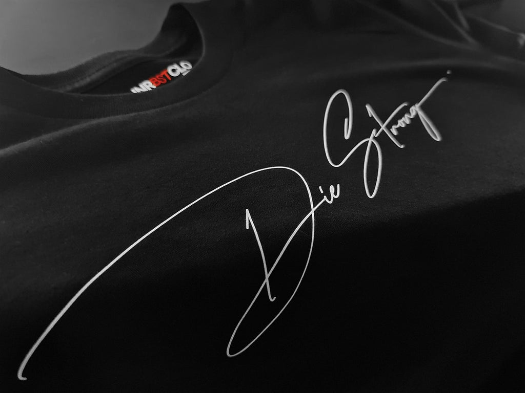 DIE STRONG SIGNATURE TEE image 1