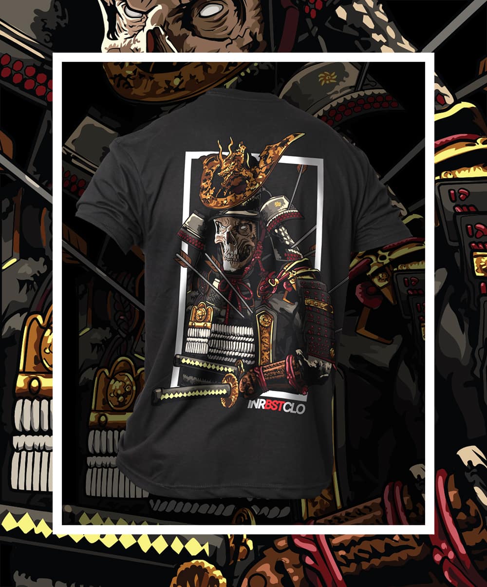 UNDEAD SAMURAI UNISEX TEE image 0