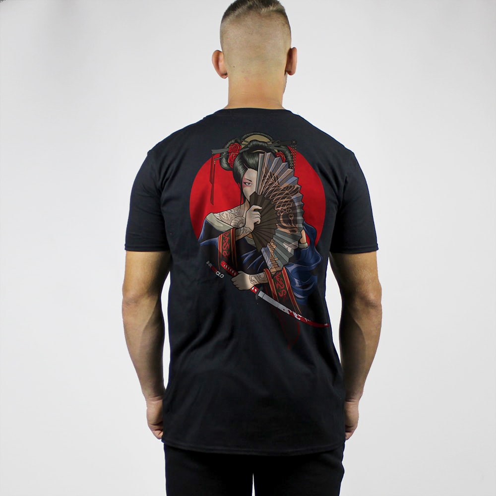 GEISHA TEE - Oversized Print image 0