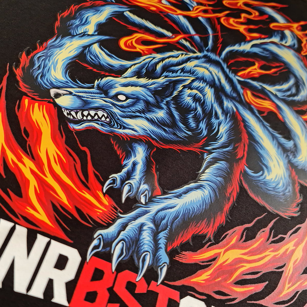 9 TAILED FOX PULLOVER HOODIE image 1