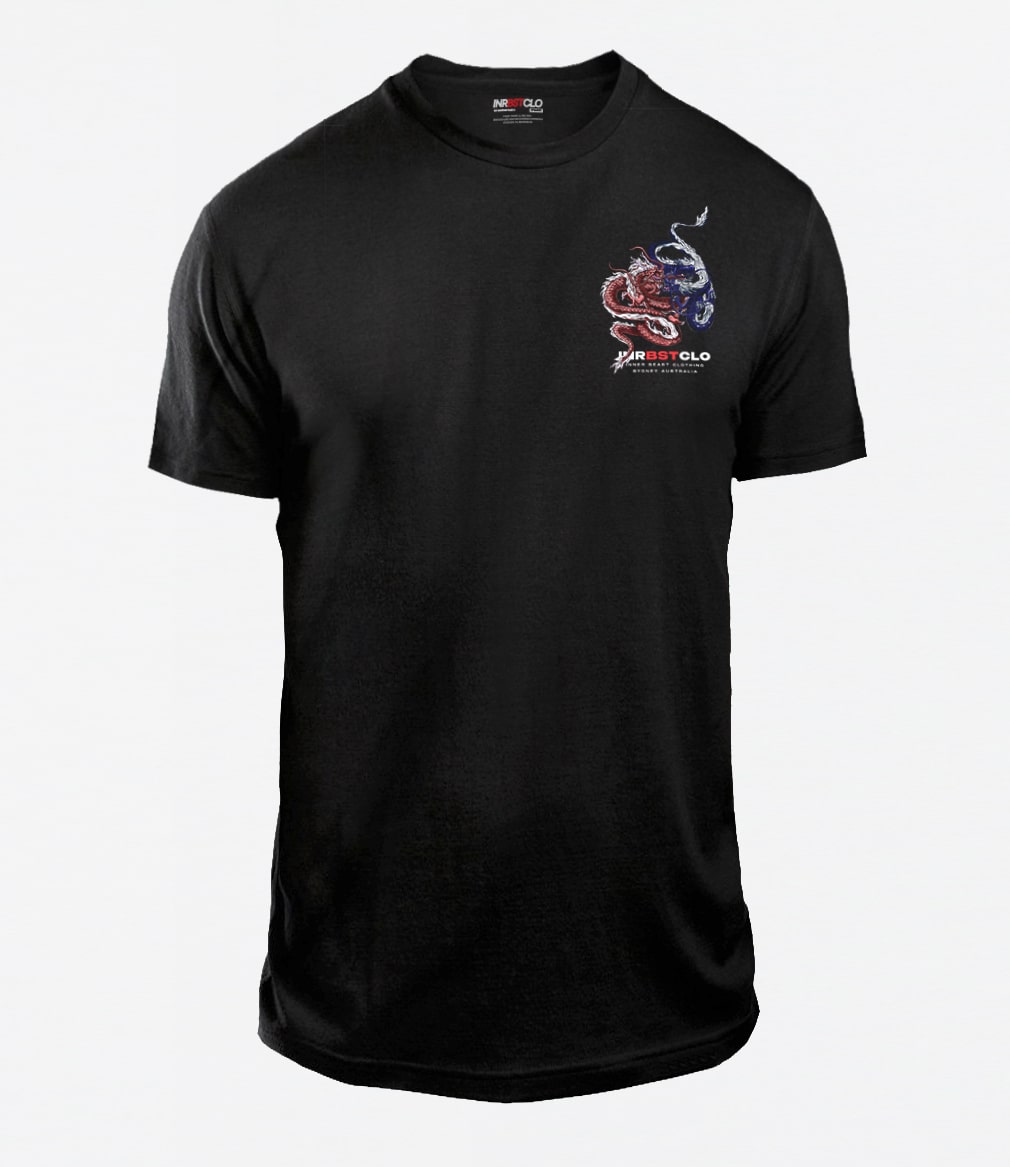 DRAGON YIN & YANG FIRE & WATER TEE image 2