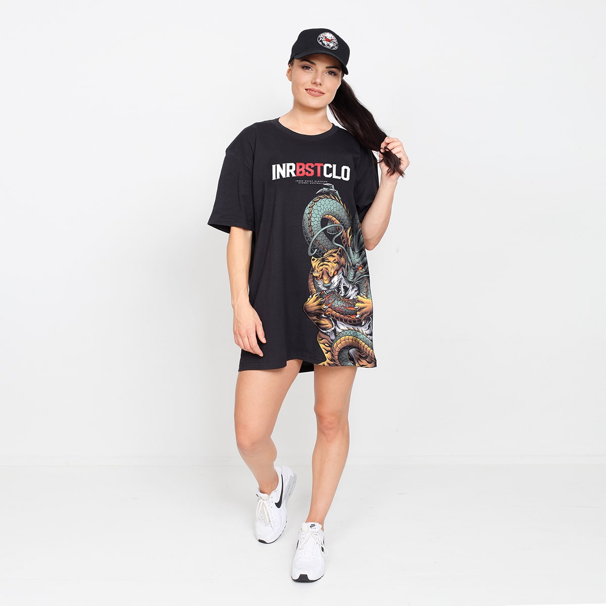 TIGER & DRAGON SIDE PRINT TEE image 0