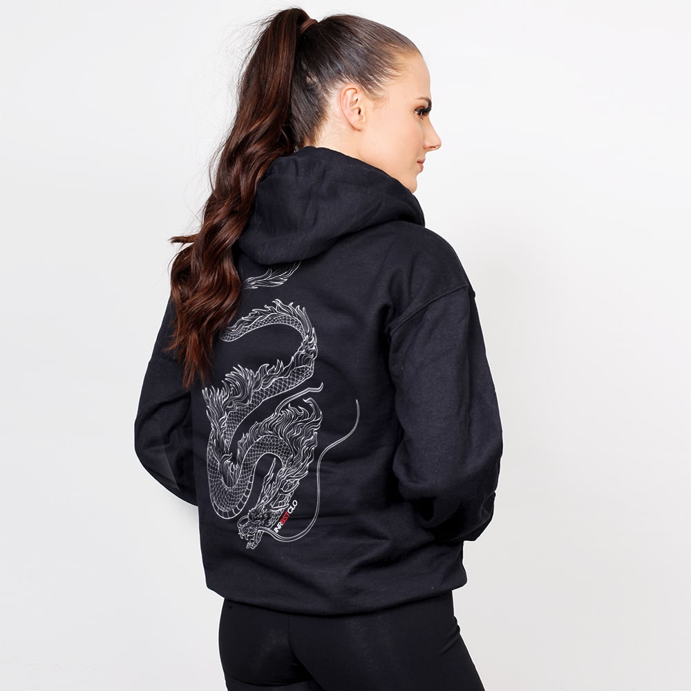 DRAGON OUTLINE PULLOVER HOODIE image 0