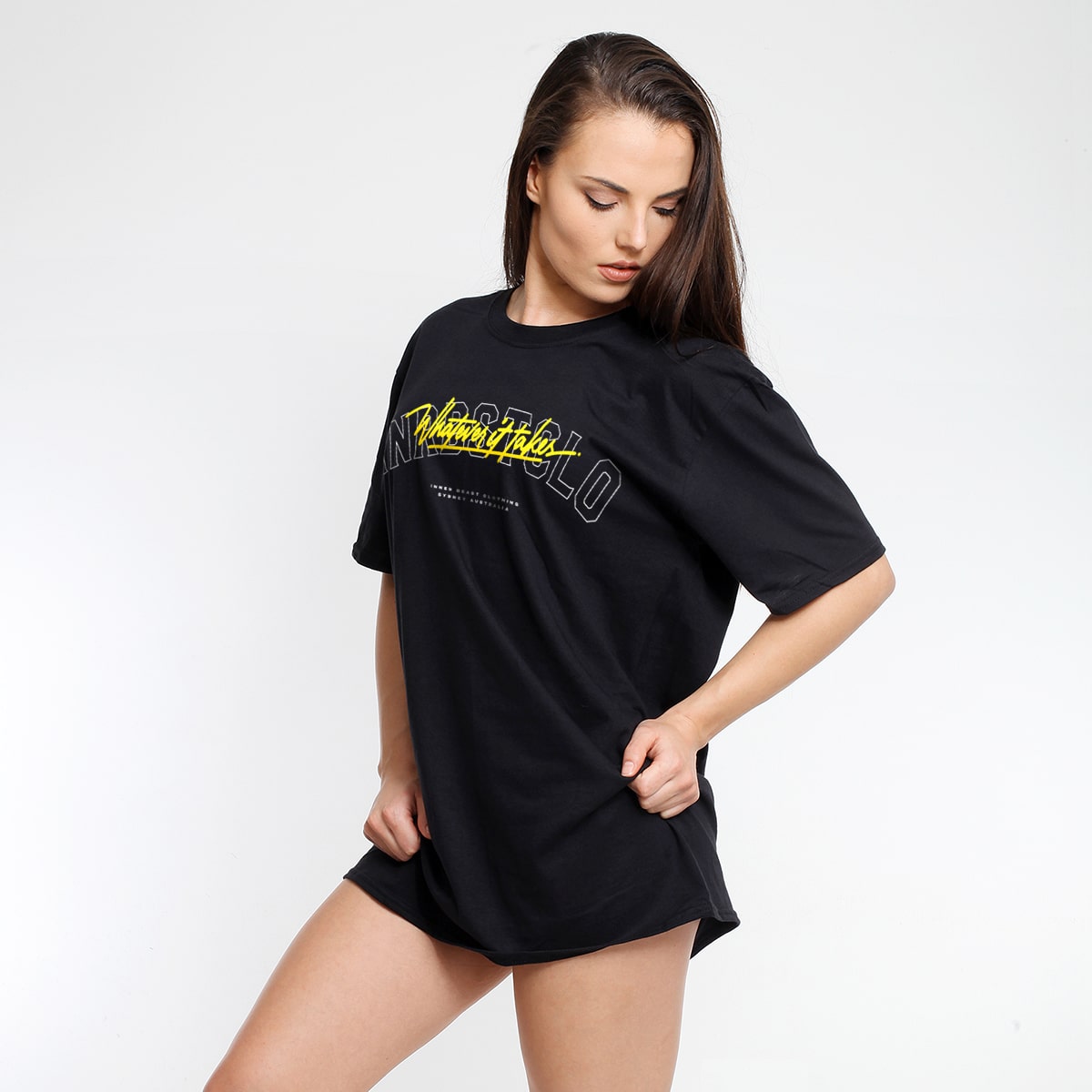 WHATEVER IT TAKES OVERLAPPED TEE image 0