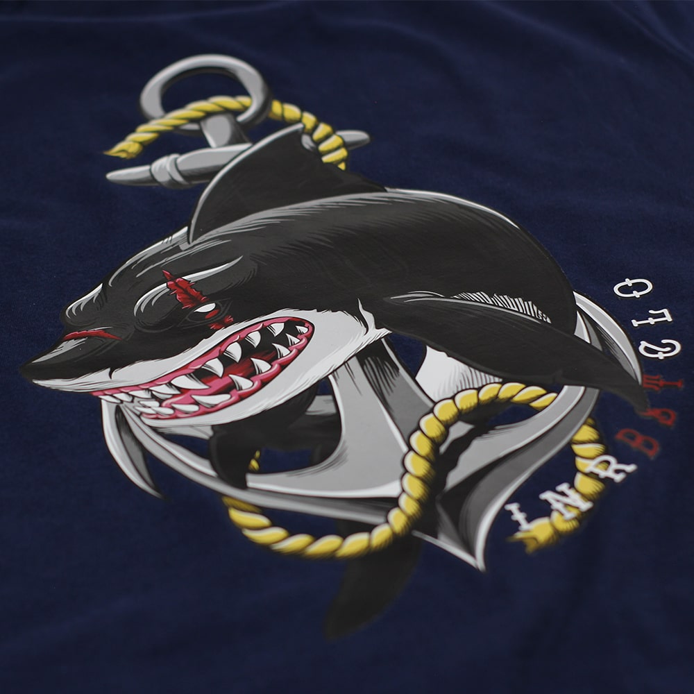 SHARK NAVY TEE - Beast Series image 1