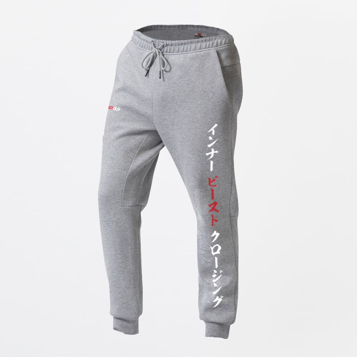 KATAKANA GREY 3 LAYER FLEECE JOGGERS image 0