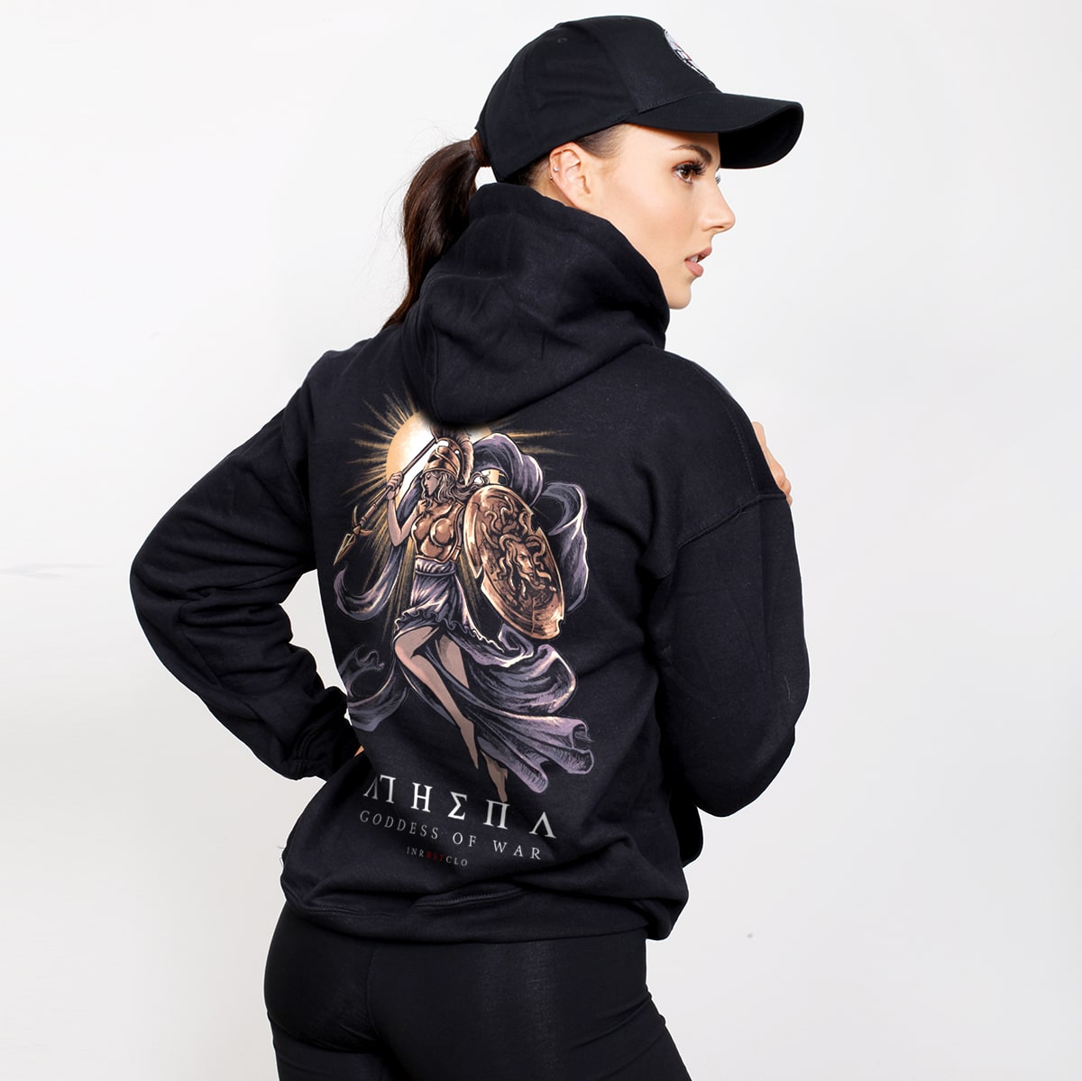 ATHENA Goddess of War PULLOVER HOODIE image 0