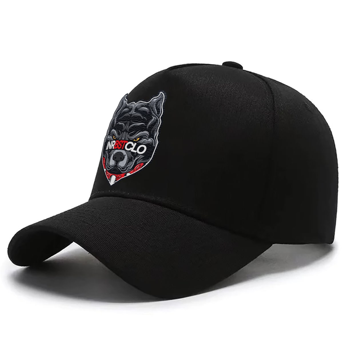 PITBULL LEATHER PATCH BLACK SNAPBACK image 0