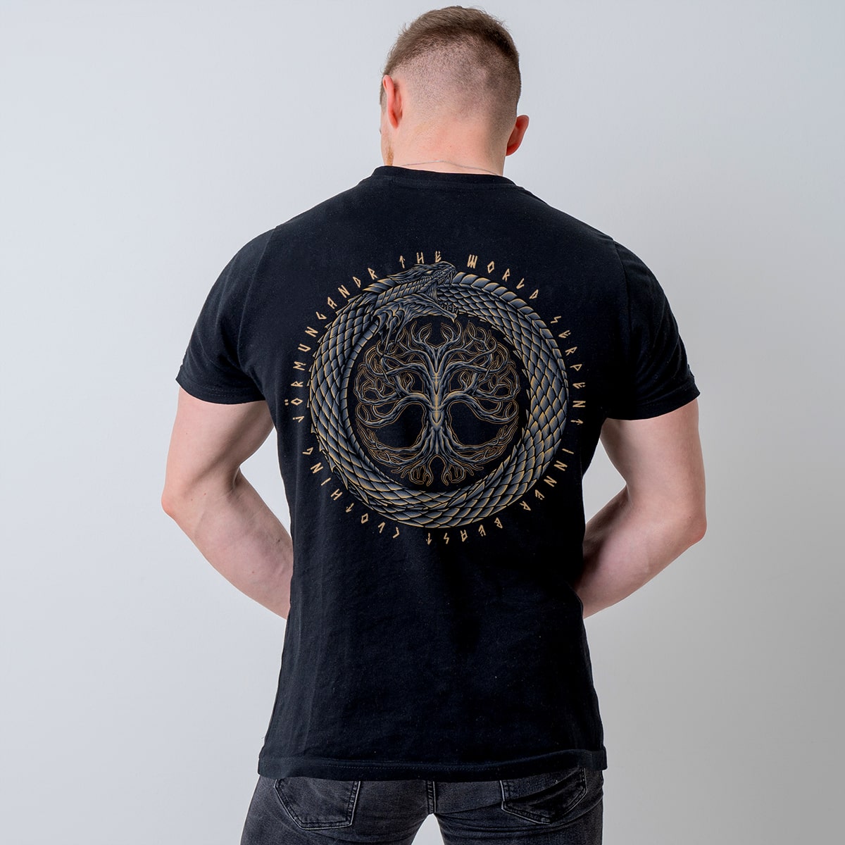 JORMUNGANDR THE WORLD SERPENT TEE image 0