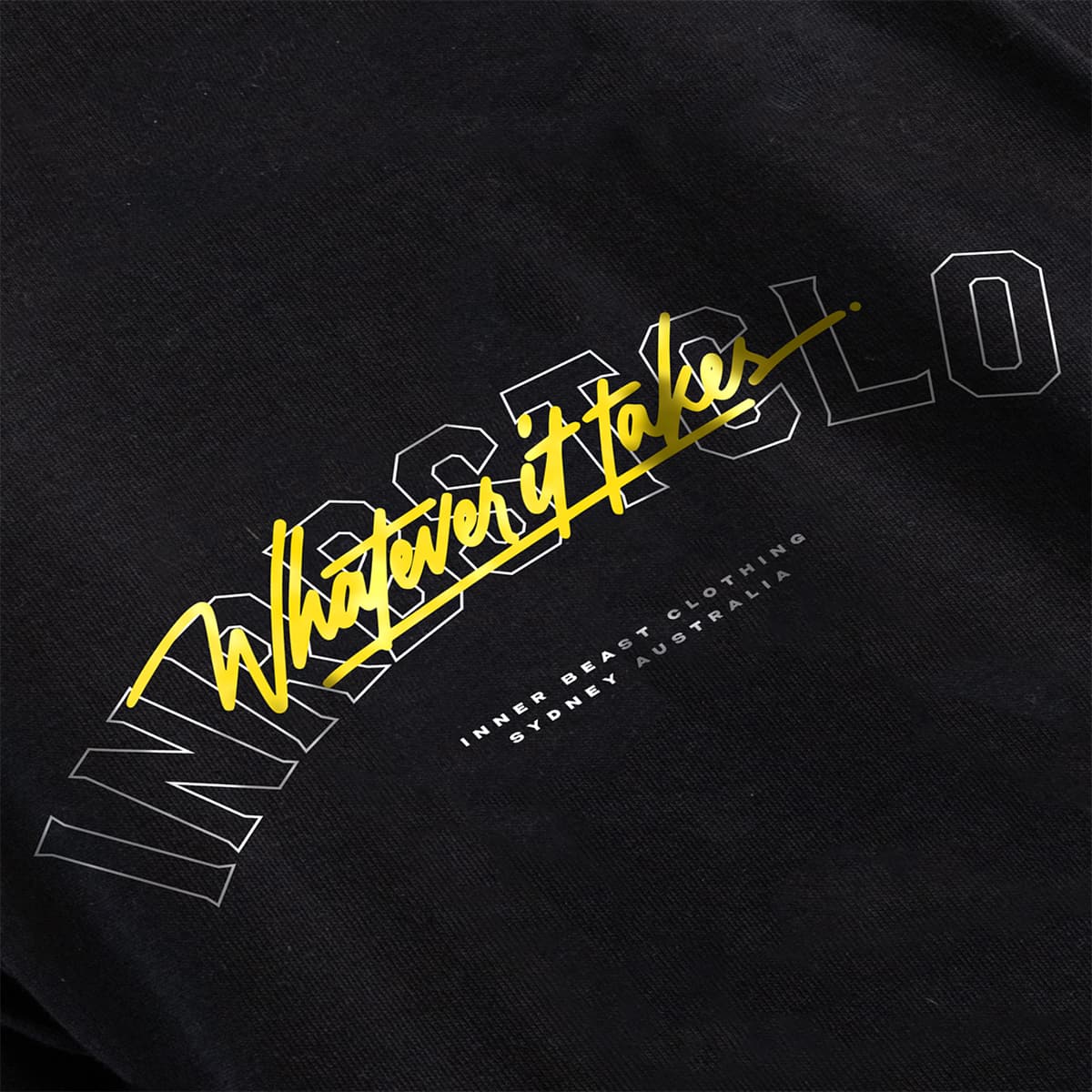 WHATEVER IT TAKES OVERLAPPED PULLOVER HOODIE image 1