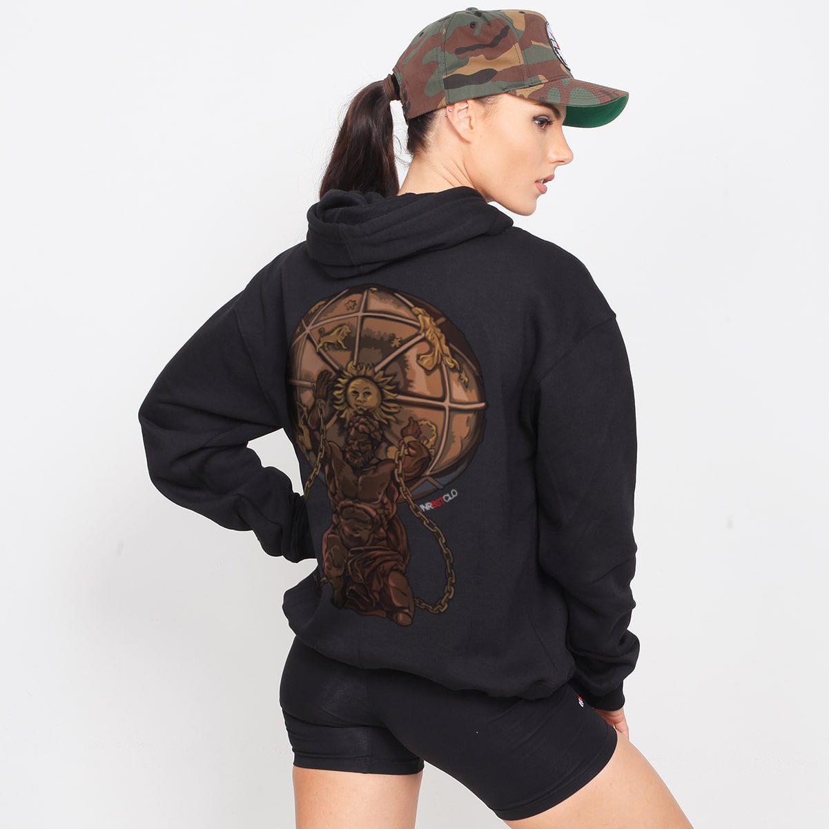 ATLAS LIFTS THE HEAVENS UNISEX PULLOVER HOODIE image 0