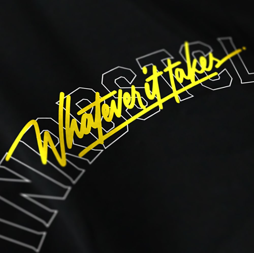 WHATEVER IT TAKES OVERLAPPED FLEECE JOGGERS image 1