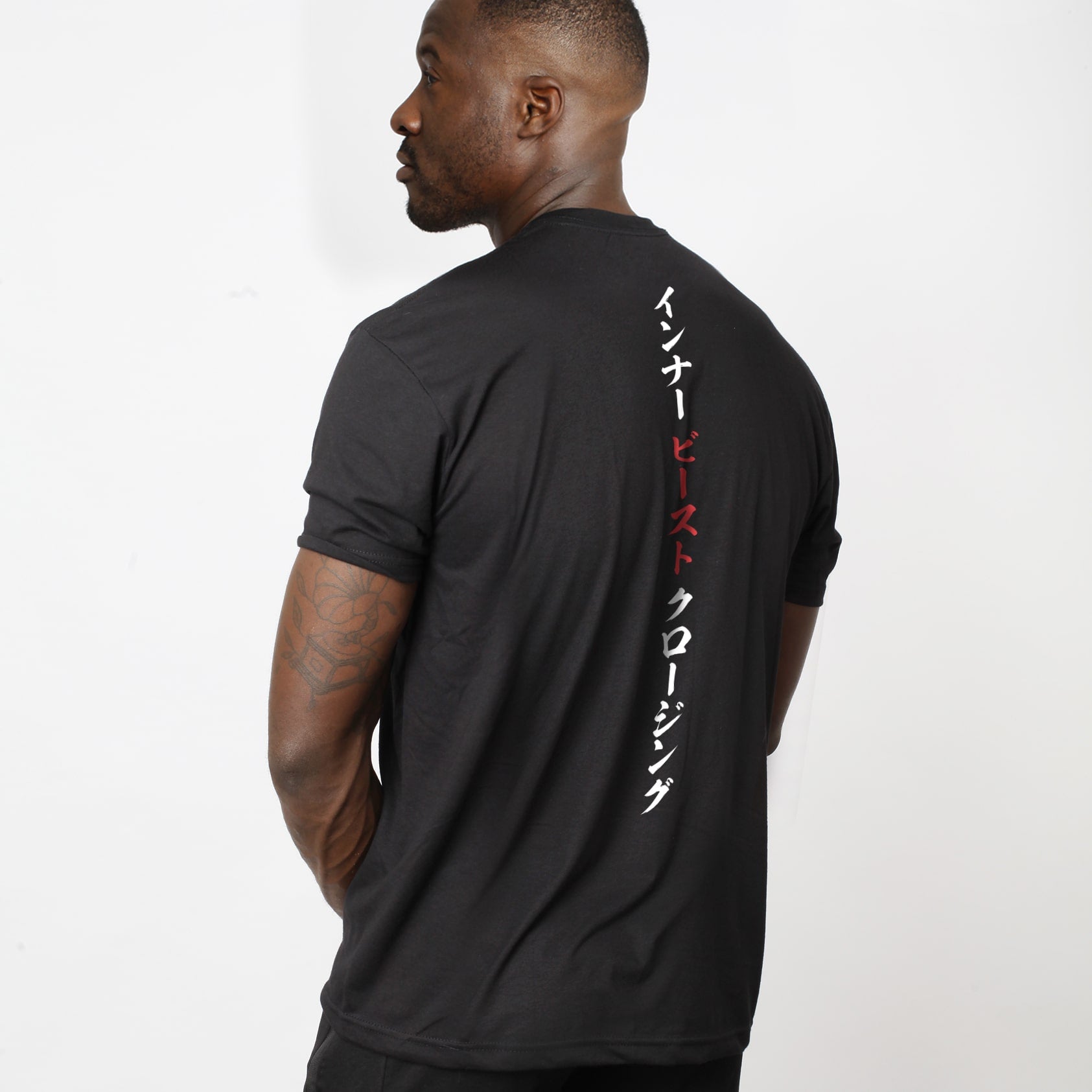 KATAKANA CALLIGRAPHY TEE *VERTICAL VERSION* image 0