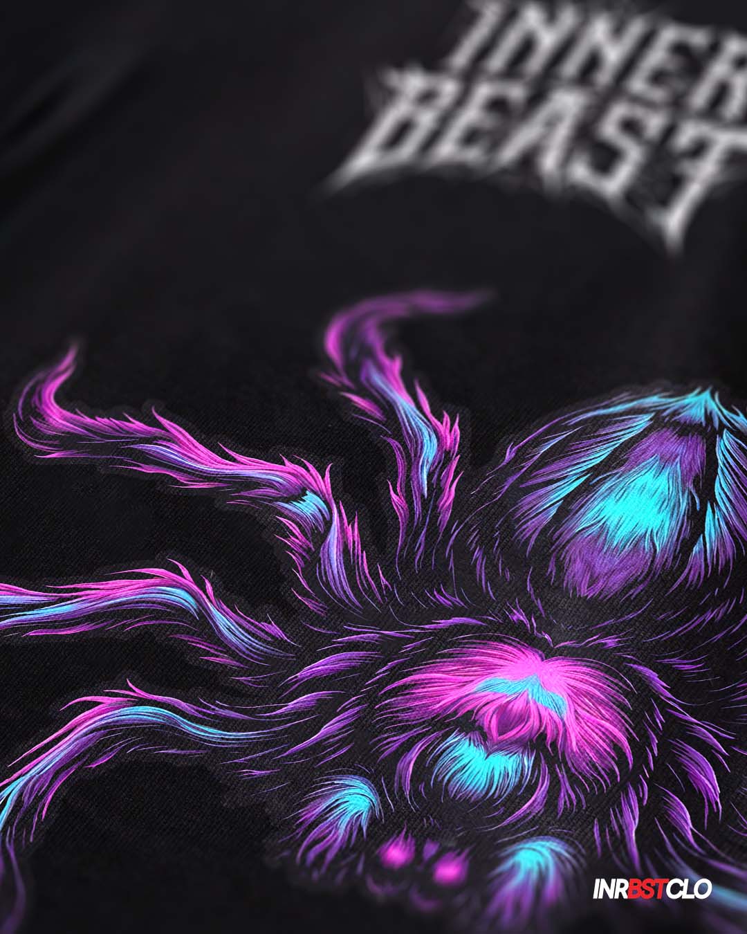 TARANTULA SIDE PRINT TEE image 1