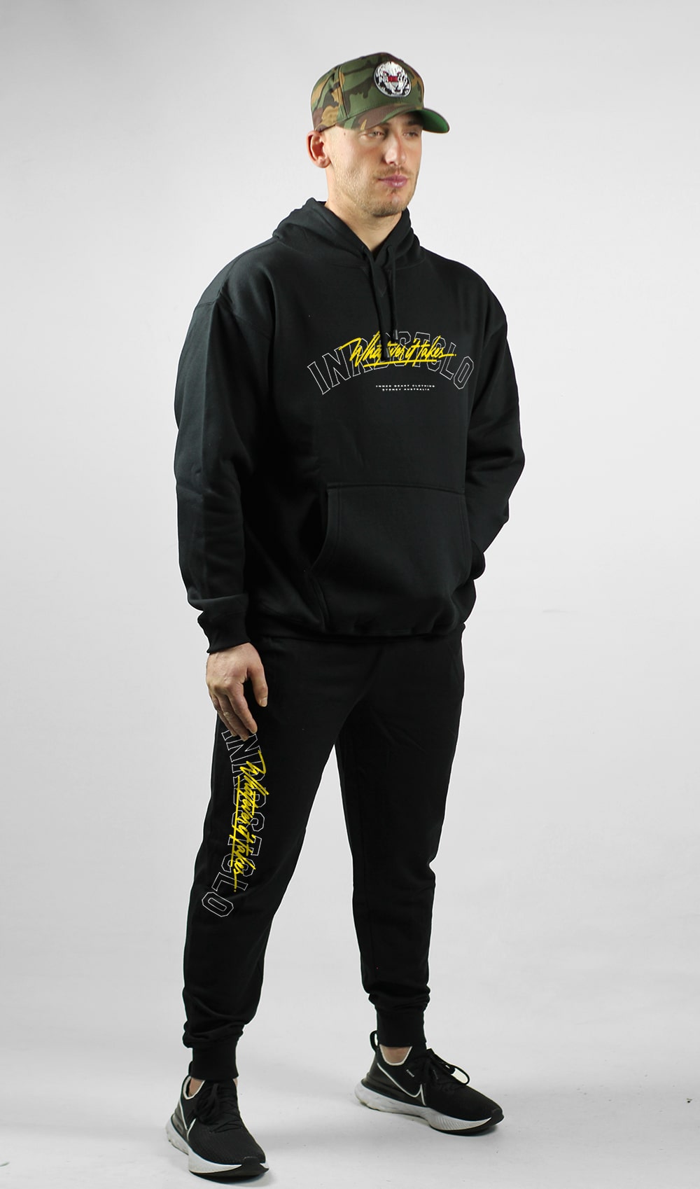 WHATEVER IT TAKES OVERLAPPED FLEECE JOGGERS image 2