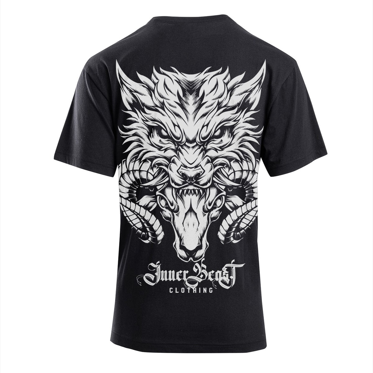 OVERSIZED PRINT SHEEP X WOLF TEE image 0