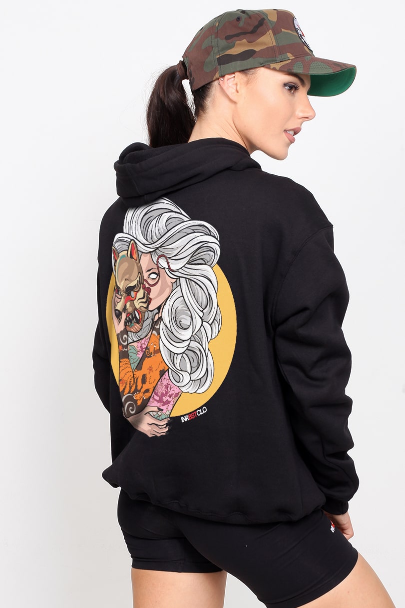 KITSUNE MASK PULLOVER HOODIE image 0