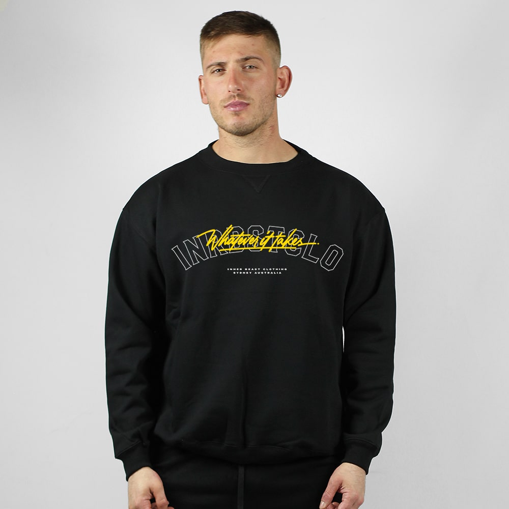 WHATEVER IT TAKES OVERLAPPED 320 GSM JUMPER image 0