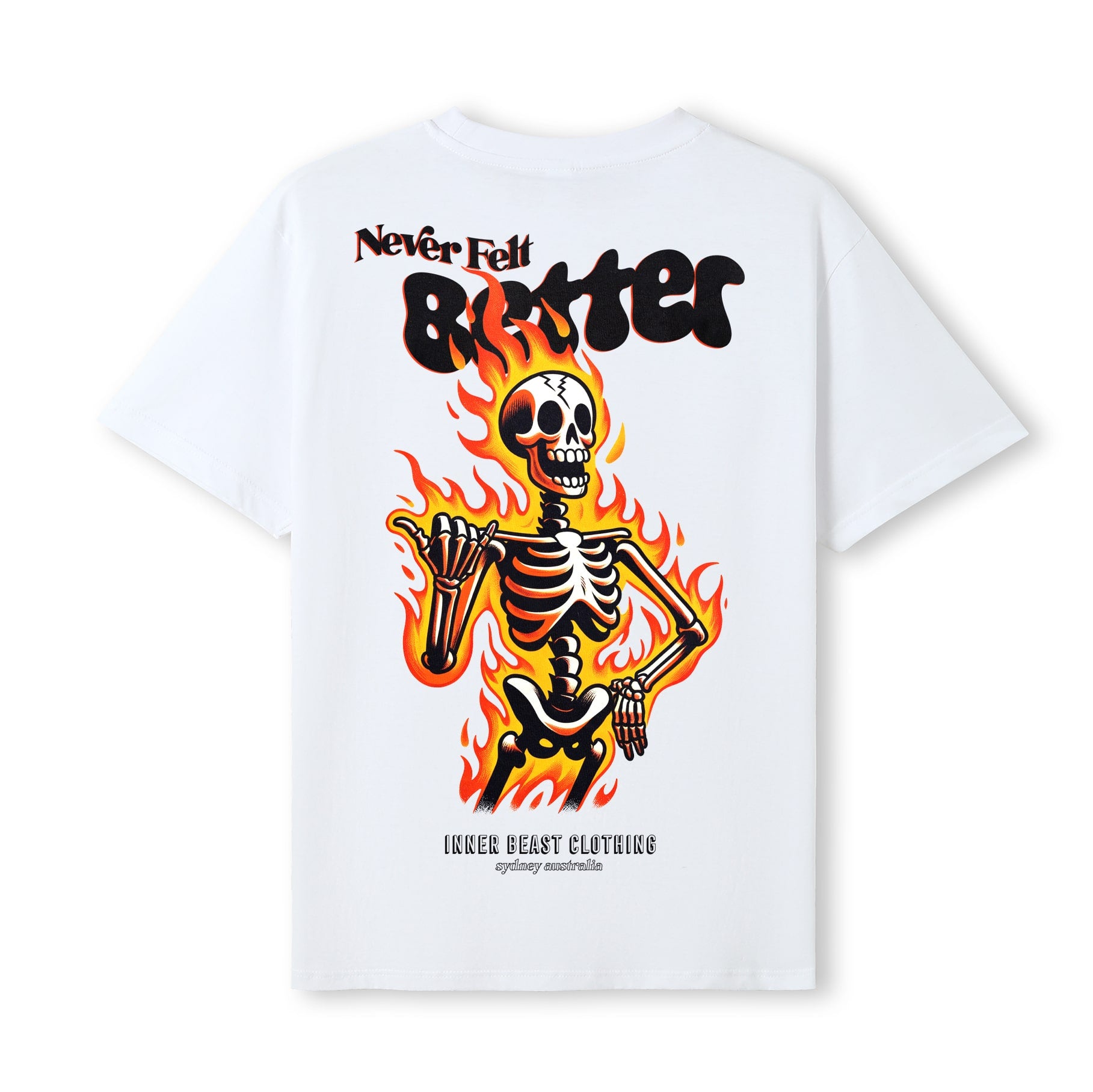 NEVER FELT BETTER TEE WHITE COLOURWAY image 0