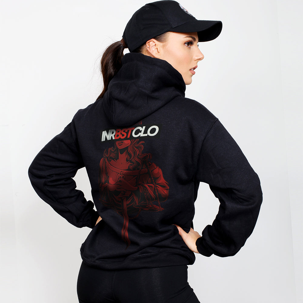 BLIND JUSTICE PULLOVER HOODIE - Oversized Print image 0