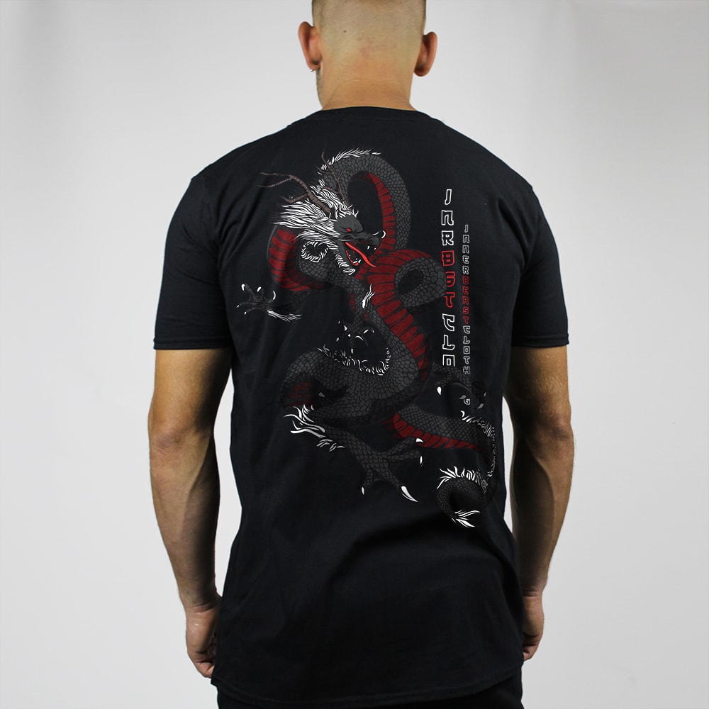 BLACK DRAGON V2 TEE - Oversized Print image 0