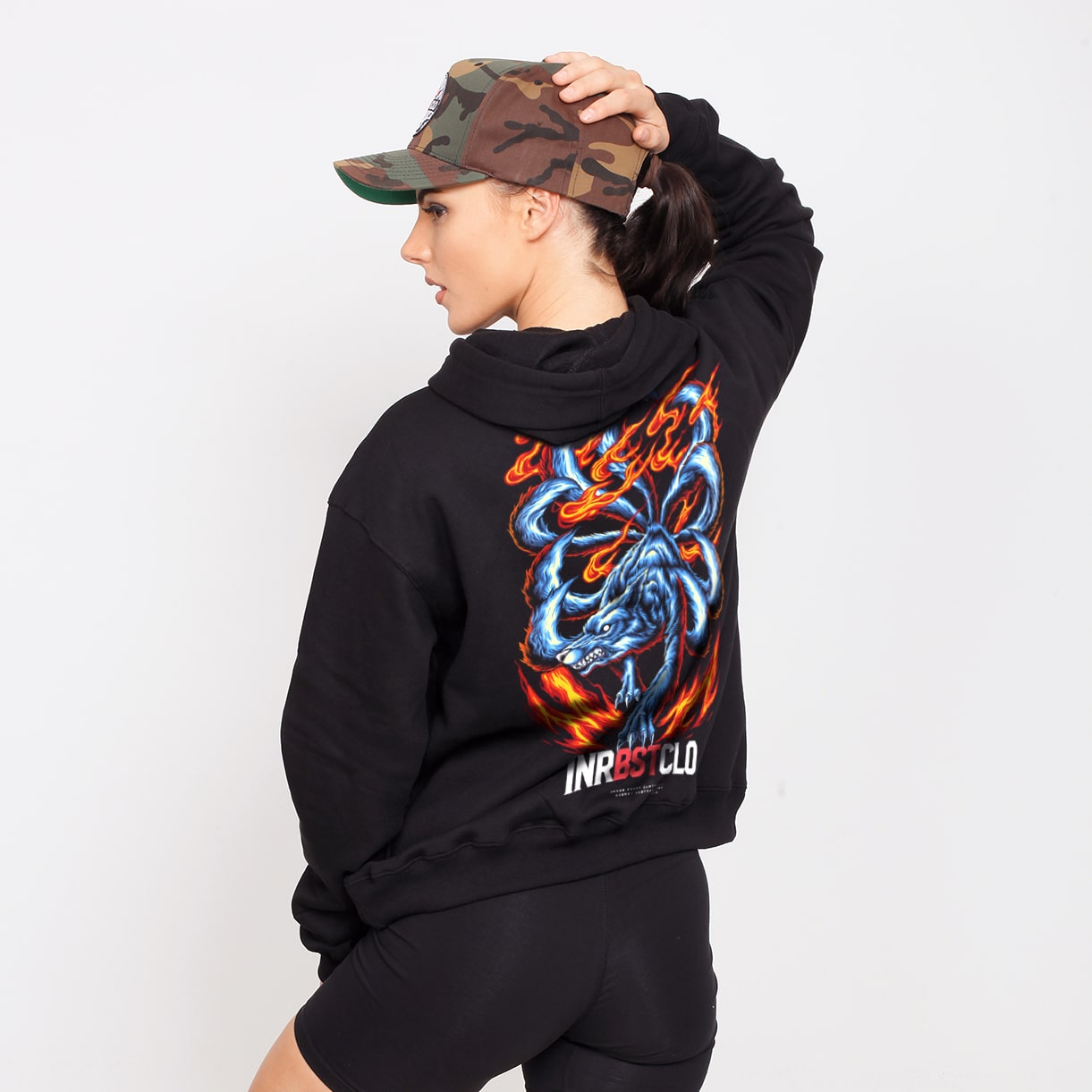 9 TAILED FOX PULLOVER HOODIE image 0