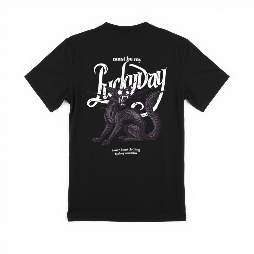 BLACK CAT TEE image 0