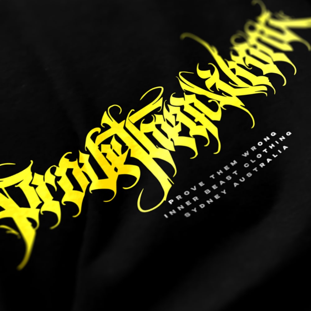 PROVE THEM WRONG CALLIGRAPHY TEE image 1