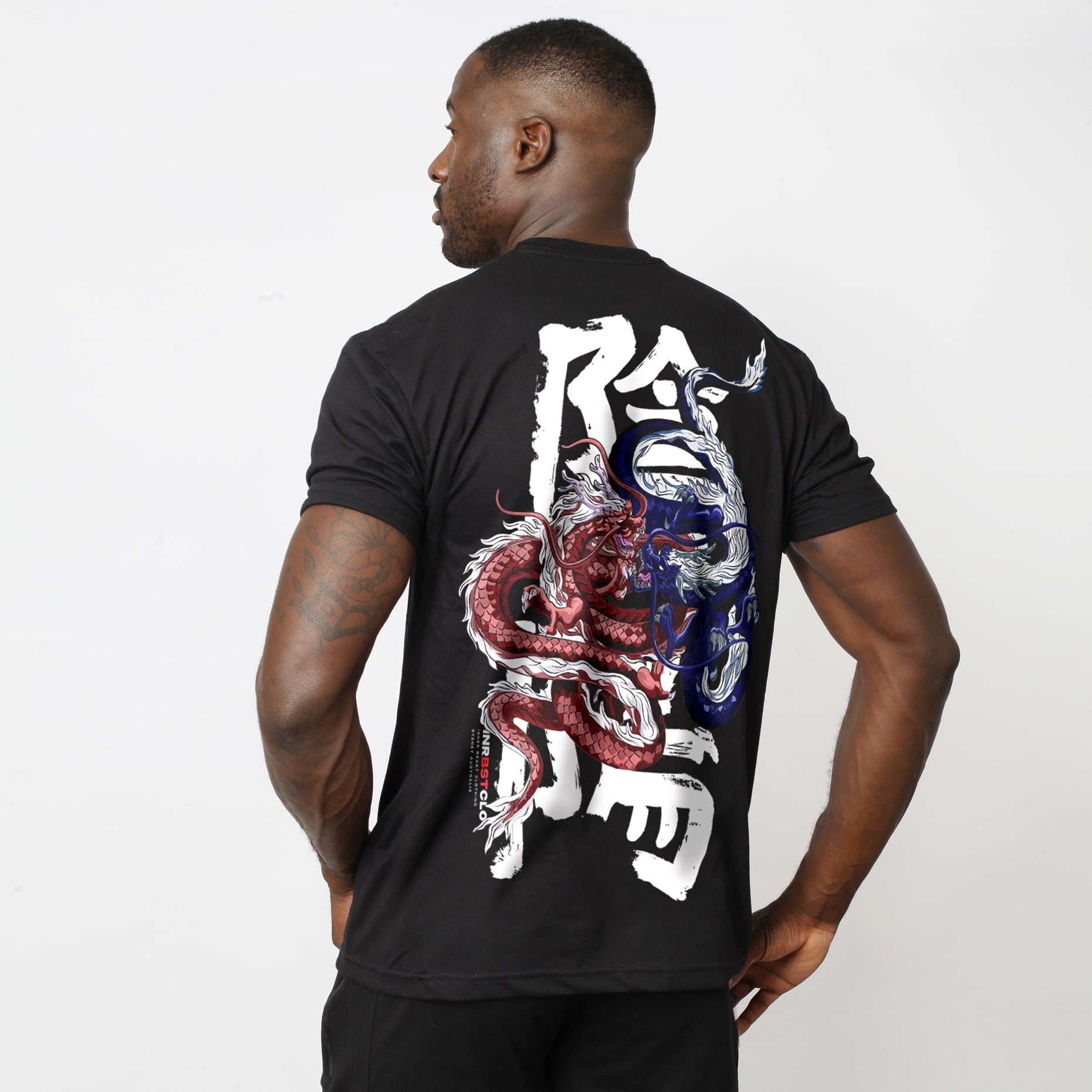 DRAGON YIN & YANG FIRE & WATER TEE image 0