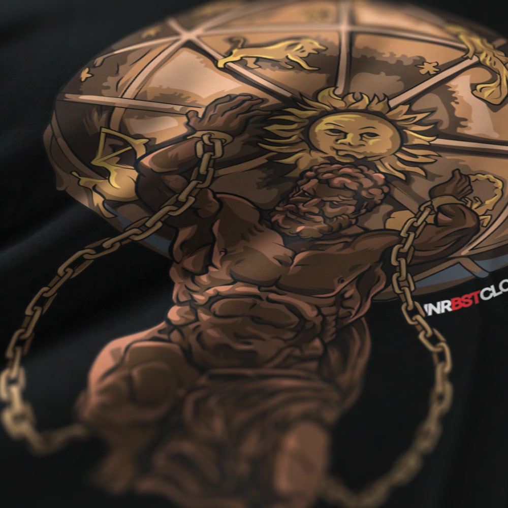 ATLAS LIFTS THE HEAVENS PULLOVER HOODIE image 1