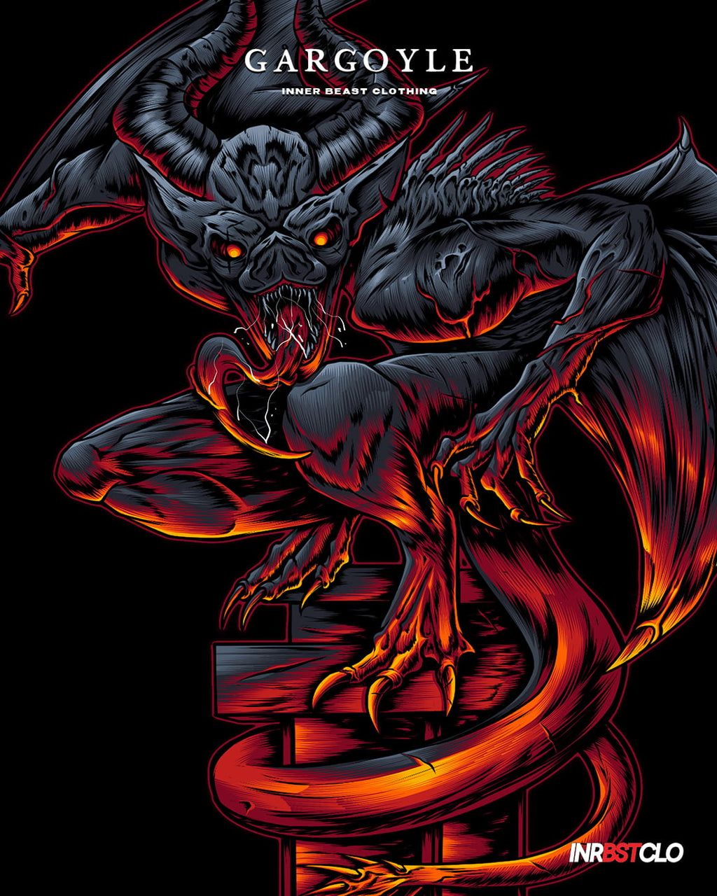 GARGOYLE PULLOVER HOODIE image 1