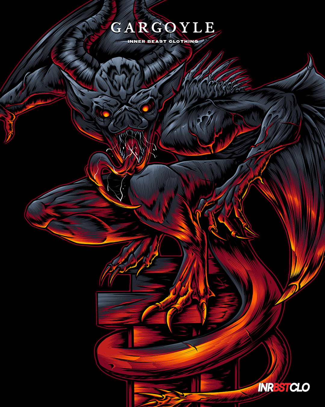 GARGOYLE PULLOVER HOODIE image 1