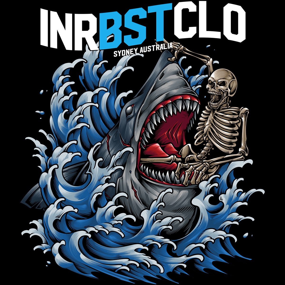 GREAT WHITE SHARK TEE image 1