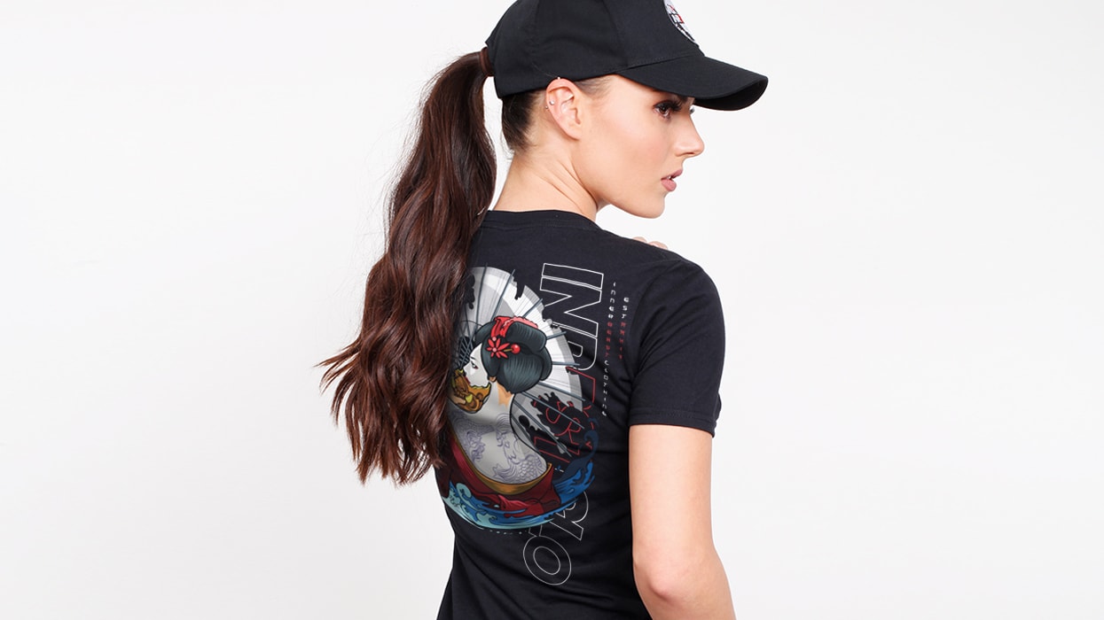 GEISHA x KOI UNISEX TEE image 0