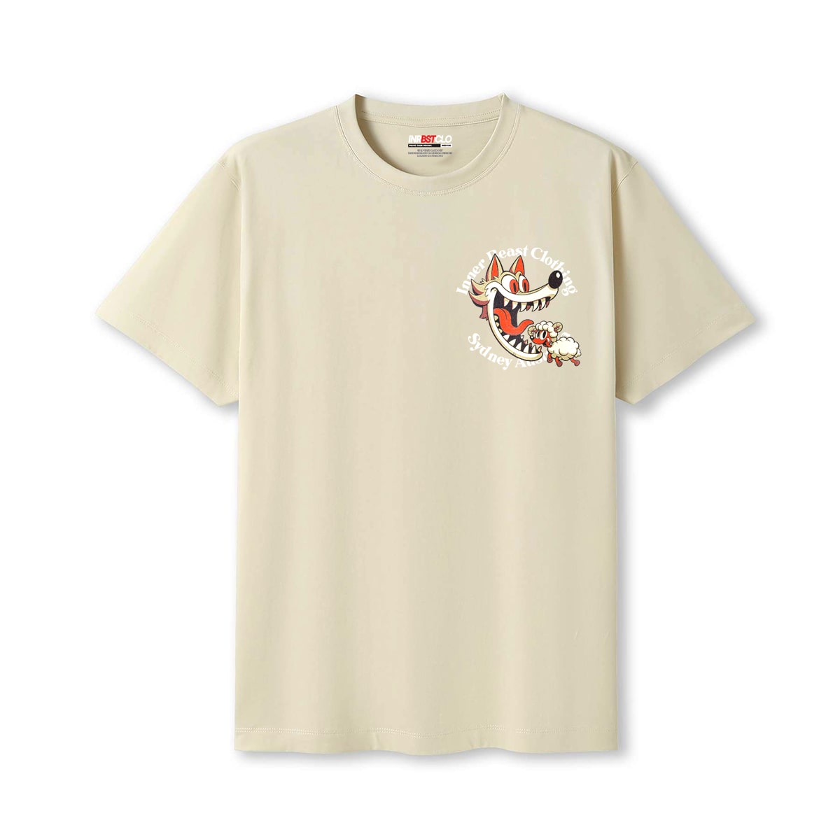 CAN'T TRUST ANYONE SAND COLOURWAY TEE image 1