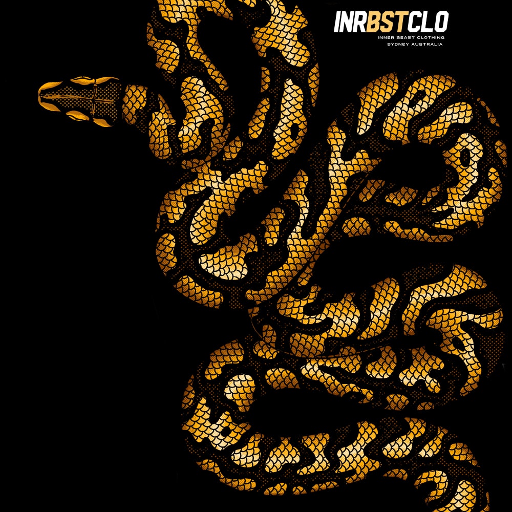 YELLOW PYTHON TEE image 1