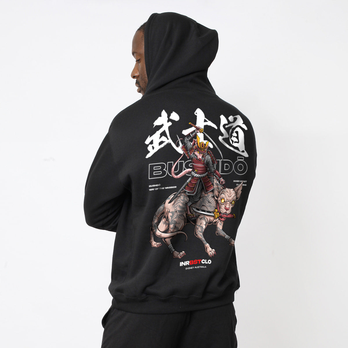 BUSHIDO RAT SAMURAI PULLOVER HOODIE image 0