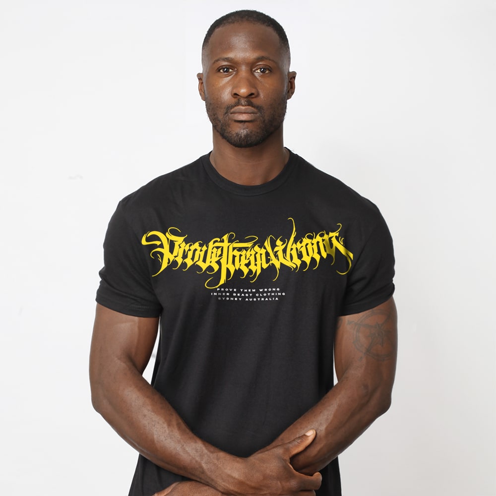 PROVE THEM WRONG CALLIGRAPHY TEE image 0
