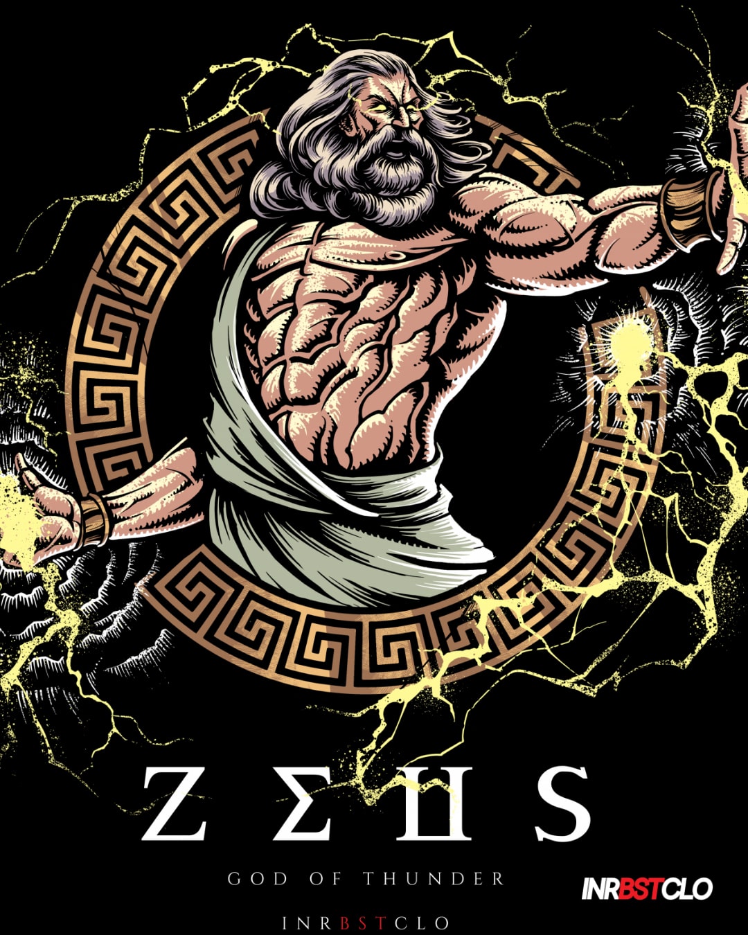 ZEUS: GOD OF THUNDER TEE image 1