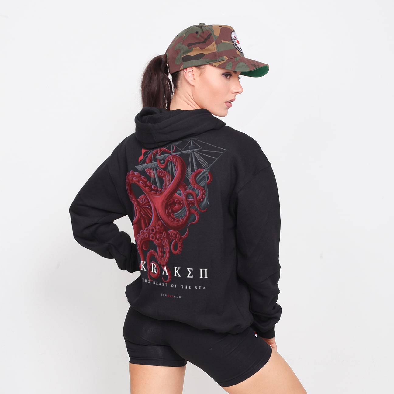 KRAKEN ‘Beast of the Sea’ PULLOVER HOODIE image 0