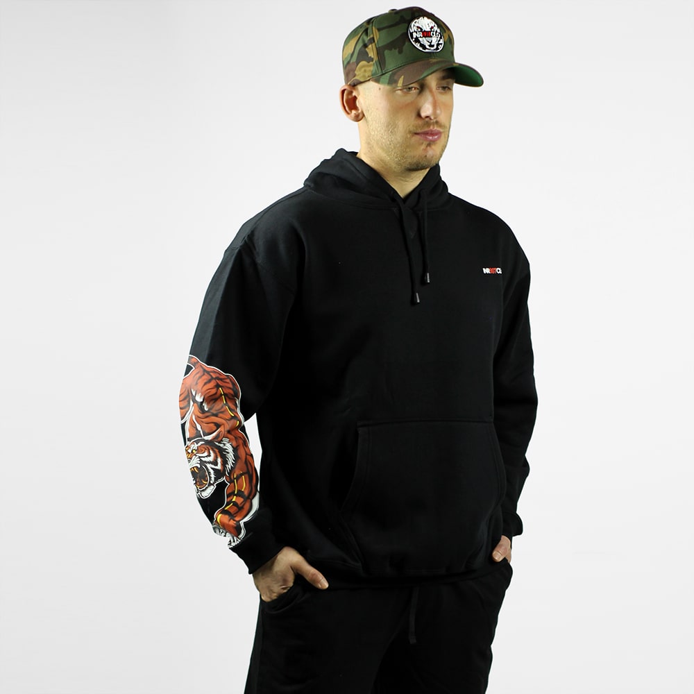 HUNTER UNLEASHED SLEEVE PRINT PULLOVER HOODIE image 0