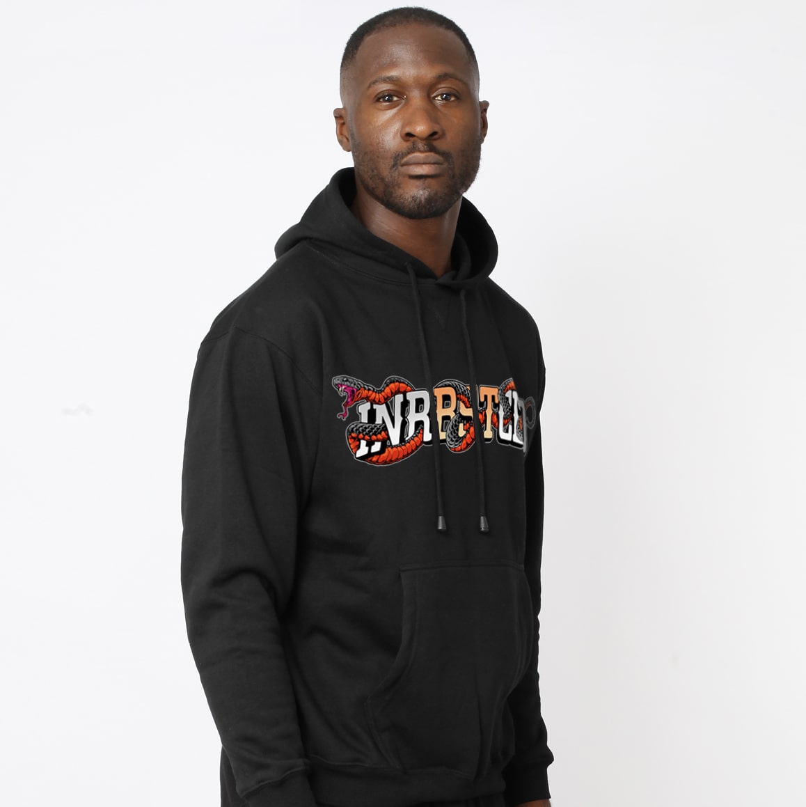RED BELLY PULLOVER HOODIE image 0