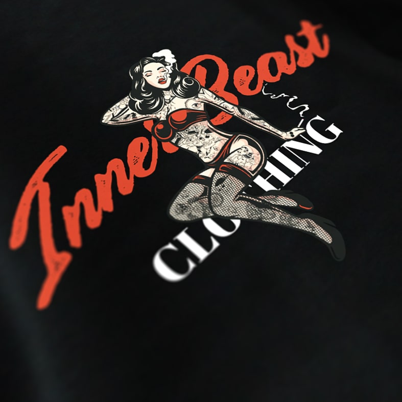 PIN UP GIRL TEE image 1