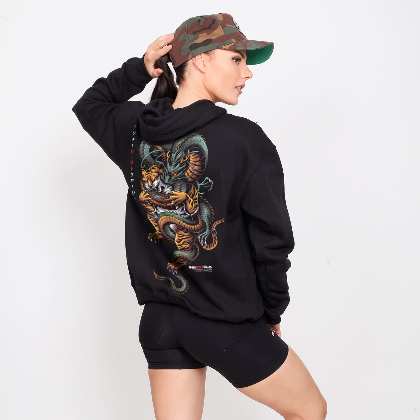 TIGER & DRAGON: BALANCE OF POWER PULLOVER HOODIE image 0